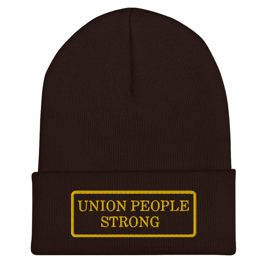 Cuffed Beanie Union People Strong