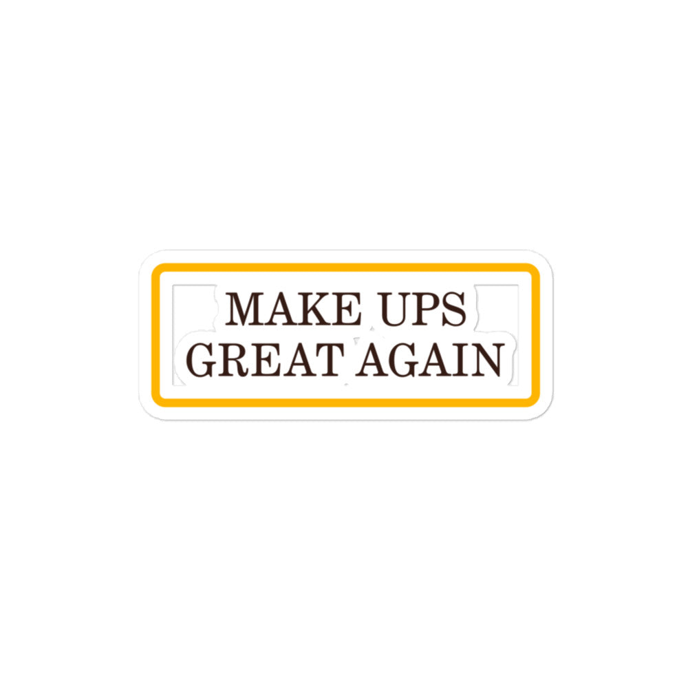 Make UPS Great Again Bubble-free stickers